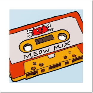 Meow Mix Posters and Art